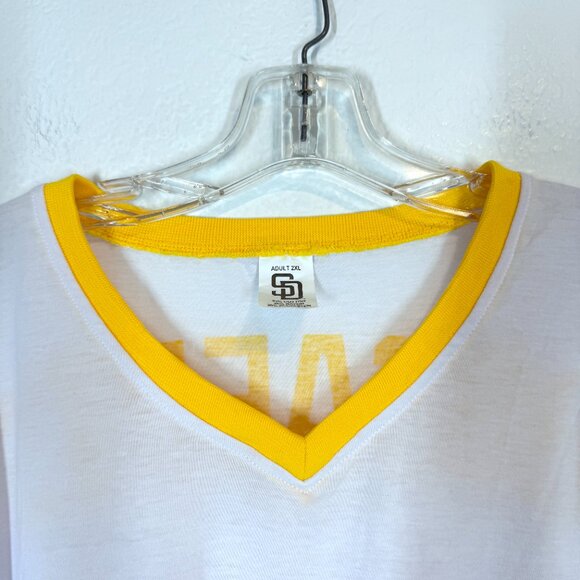 San Diego Padres Shirt Jersey Size 2XL Adult SGA Xander Bogaerts City Connect - Picture 4 of 8